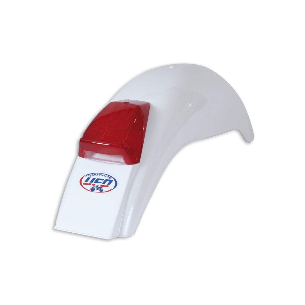 Garde-boue arrière + feu UFO blanc pour remplacer une plaque cassée