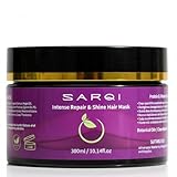 Deep Repair Keratin Hair Mask Intensive Hydration Conditioning Treatment for Dry Damaged Frizzy Weak Hair Color Treated Hair Strengthens Repairs Smooths Hair Texture Restores Natural Shine 300ml