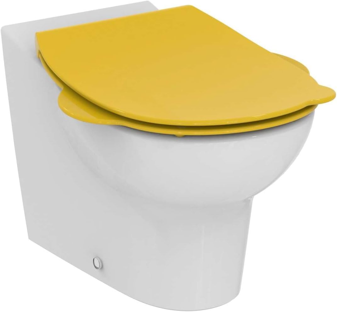 Armitage Shanks Contour 21 Splash Toilet Seat and Cover for 305mm Bowls, S453379, Yellow