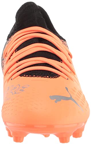 Puma Future Z 4.3 Soccer Shoe, Neon Citrus-Diamond Silver Black, 11 US Unisex Big Kid2