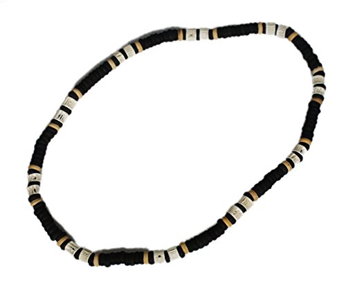 exoticdream Color Shark Bones Beads Surfer Beach Ocean Necklace Boy Men Hawaiian Coconut Natural Jewelry