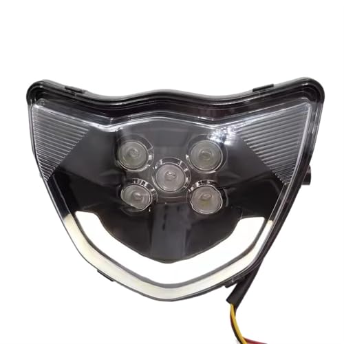 Phare de moto LED résistant aux chocs pour remplacer l'optique YZ XT - 6