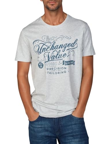 riverso Tshirt Herren Baumwolle Regular Fit RIVLeon 4er Set Pack Rundhals Kurzarm Sommer Tee Shirt Print, Größe:3XL, Farbe:Farbmix 13 – Ansicht 5