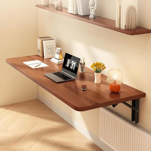 WANGTIAN Escritorio de Pared Plegable con alas abatibles, Escritorio Flotante para Pared, extensión de encimera, Mesa Plegable para lavandería, Mesa Colgante con alas abatibles, 40 x 24 cm (15,7 x 9,