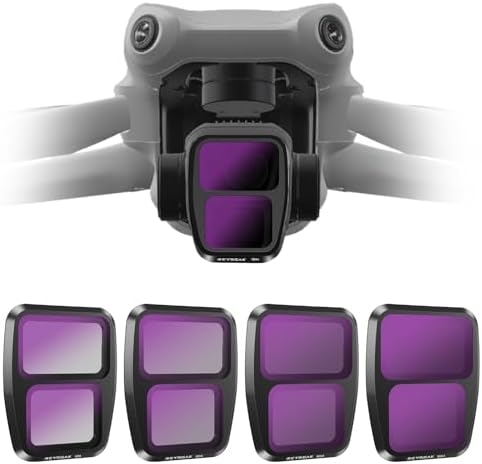 Filtro Ibrido Freewell ND16/PL Per DJI Air 3 – Riduzione Luce 4 Stop E Polarizzatore, Ottimizza Colori E Controllo Riflessi