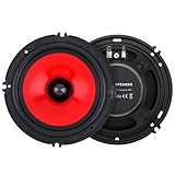 DriSentri 2 x 16,5 cm Auto-Audio-Lautsprecher, 90 W, Vollbereichsfrequenz, schwerer Mittelbass, ultradünner, modifizierter Lautsprecher, zerstörungsfreie Installation