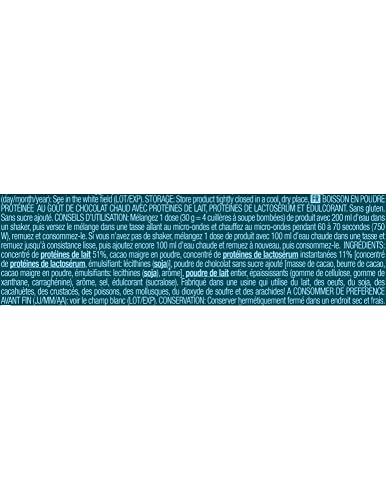 BioTechUSA Hot Chocolate, Gearomatiseerd drankpoeder met wei-eiwit, melkeiwit en zoetstoffen, 450 g, Chocolade - Afbeelding 4