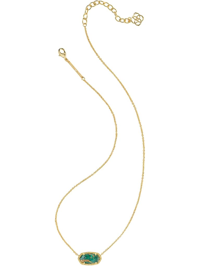 Gold Kendra Scott Elisa Pendant Necklace