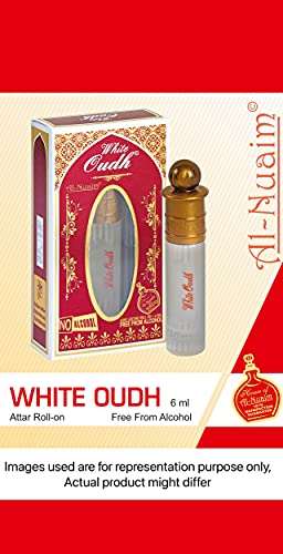 مجموعة ايكو من النعيم | عود ابيض 6 مل | عطار دوار خالي من الكحول | زيت عطري مركز | عطار شرقي عالي الجودة | عطر يدوم طويلا