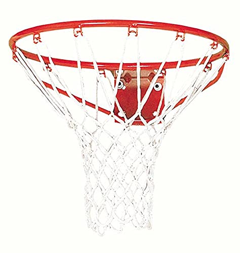 Martin Sports Heavy White Nylon Basketball Nets 12 Loops, 21