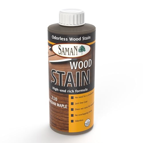 SamaN Interior Water Based Wood Stain - Natural Stain for Fu...