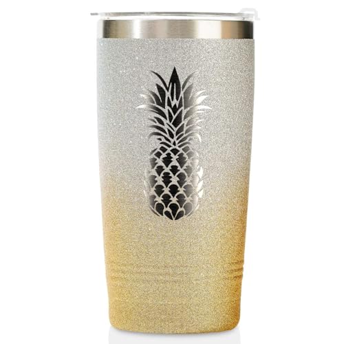 Onebttl Pineapple Glitter Tumbler - 20oz/590ml...