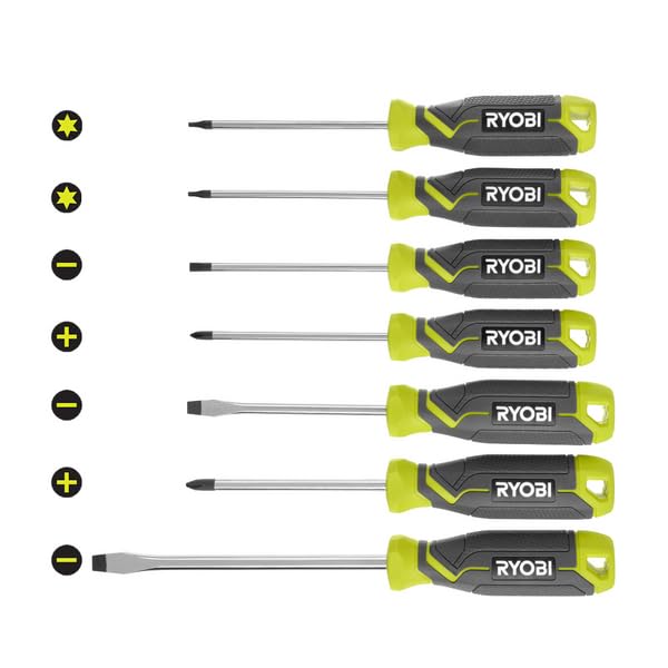 Lot de 7 tournevis essentiels pour tous vos travaux de bricolage
