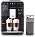Melitta Barista TS Smart F850-102, Cafetera Superautomática con Molinillo Silencioso, App Connect, Pantalla Táctil, 21 Recetas, 15 Bares, Negro
