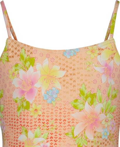 Image of Billabong Girls' One-piece Swimsuit with UPF 50+ Sun Protection, Quick Drying Bathing Suit