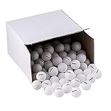 Champion Sports 3 Star Table Tennis Ball Pack, Tournament Size - White Ping Pong Balls, Set of 6, with 40mm Seamless Design - Professional Table Tennis Equipment, Accessories - CTTA and ITTA Approved