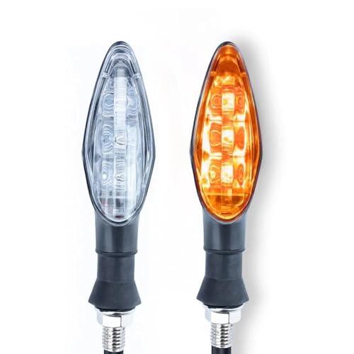 Motos ampoule ambre clignotant feu LED 12V éclairage orange