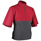 Sun Mountain 2021 Men's Monsoon Short-Sleeve Golf Pullover (Navy-Black, XL)
