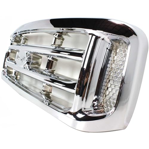 Image of Garage-Pro Grille Assembly For Ford F-250 Super Duty 1999-2004 Chrome