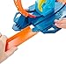 Hot Wheels Toy Car Track Set, Track Builder Unlimited Playset Loop Kicker Pack, 10 Track Component Parts & 1:64 Scale Vehicle