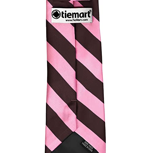 Image of tiemart Men's Striped Tie Standard Length