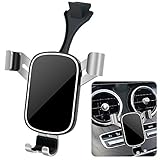 LUNQIN Car Phone Holder For 2019-2022 Mercedes Benz C-Class c260 c200 c300 and 2020-2022 GLC-Class GLC260 GLC300 [Big Phones With Case Friendly] Auto Accessories Interior Decoration Mobile Phone Mount