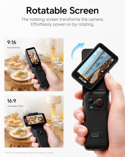 Image of SJCAM C400 4K Vlogging Camera Vlog,7H Battery Recording,for Vocation,Trips