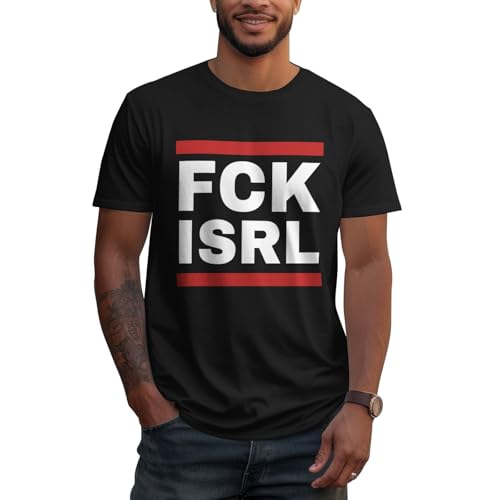 Fuck Israel-Shirts Free Pale-s-Tine Save Gaza-Herren-T-Shirt