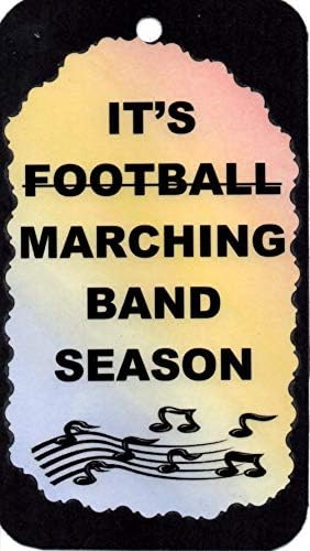 Set Of 2 Music Musician 3 1/2" x 6" Kitchen Decor Signs/Plaques/Magnets Sayings 5083 Football Marching Band Season Birthday Christmas Friendship Family Thank You House Warming Anytime Gifts image 2