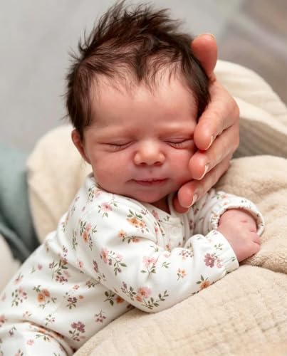 Muñeca bebé realista de cuerpo completo de 18 pulgadas miniatura 1