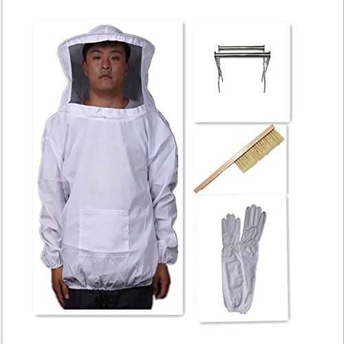 Early summer flowers Bee set, bee washer, beekeeping gloves, stainless steel nest frames, bristles, bees, sweepers, bees and tools.