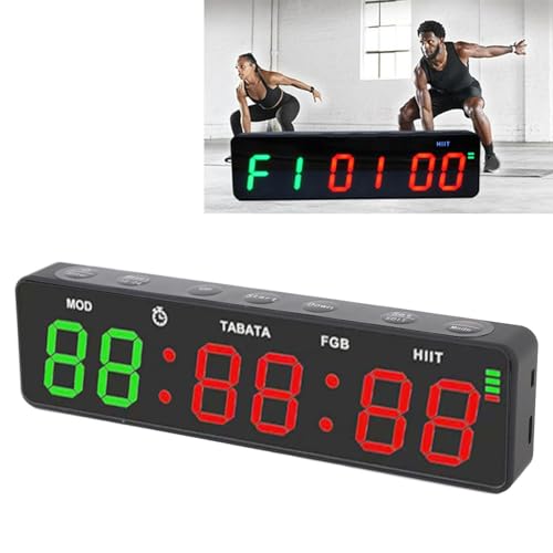 Temporizador digital magnético recargable para gym miniatura 4