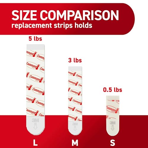 image for Command Medium Refill Adhesive Strips, Damage Free Hanging Wall Adhesi