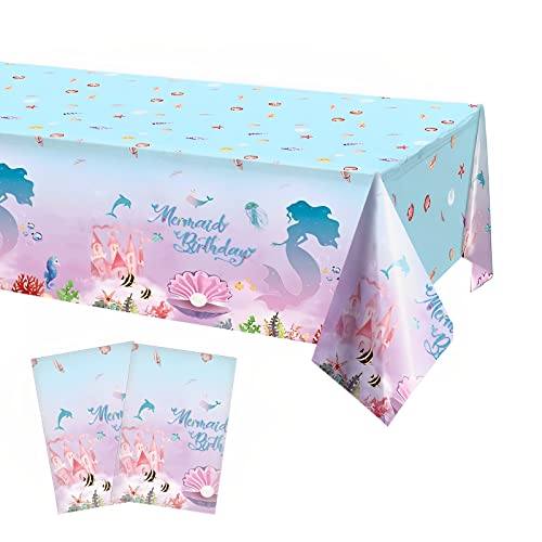 HEAWAA 2 Pezzi Tovaglia Sirena per Feste, 220 *
