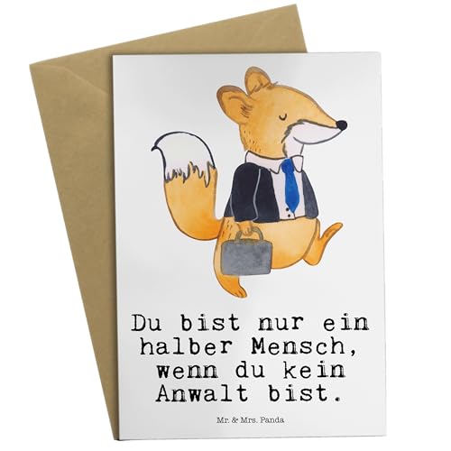 Mr. & Mrs. Panda Grußkarte Für Die Chefin – Lustige Karte Mit Spruch, Perfekt Als Geschenk Oder Glückwunsch