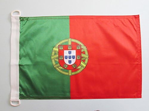 AZ FLAG Portugal NAUTICAL Flag 18'' x 12'' - Portuguese flags 30 x 45 cm - Banner 12x18 in for boat