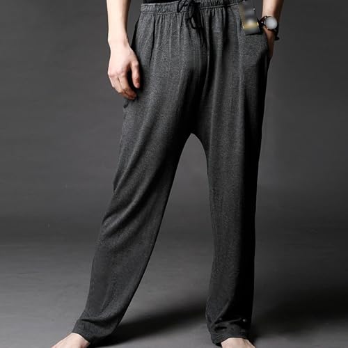 Mens Sleep Lounge Bottoms Soft Comfy Pants Pajama Long Bottoms Men Pant Soft Sleep & Lounge Bottoms Trousers2