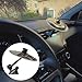 Car Drums Air Vent, Car Crash Cymbalss Air Vent, Easy Install on Dashboards and Vents, Metallic Sound, Clip On Mini for Music Lovers, Make Your Driving More Fun, Suitable For All Types of Vehicles