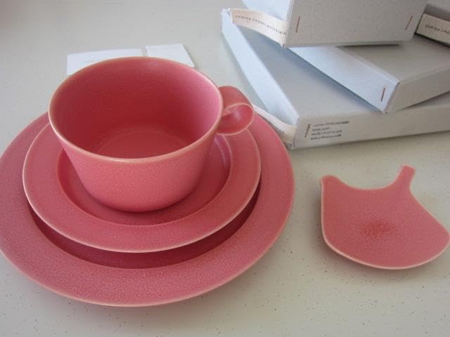 イイホシユミコ アンジュール ピンク カップ プレート セット