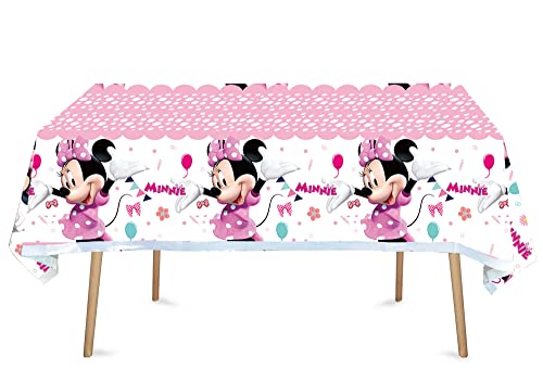 Losede 2pcs Children Birthday Party Tablecloth Table Cover Children Birthday Supplies Decorations (70 x 42)