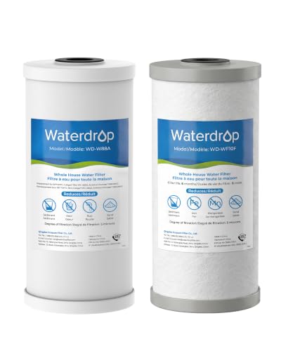 Waterdrop WF10FG Whole House Water Filter, Compatible with W...