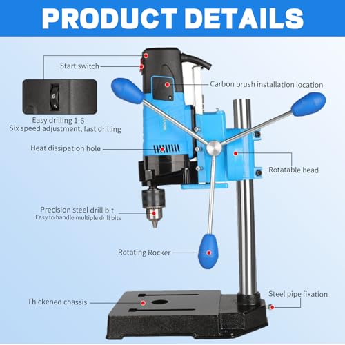 TOTITOM 2-in-1 Drill/Grinder