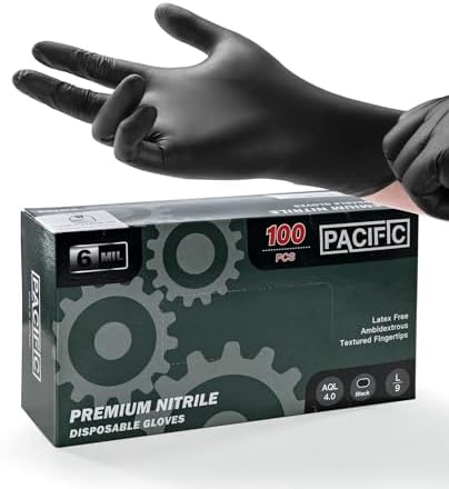 Titanflex Mechanic Vinyl Gloves TitanFlex Disposable Heavy-Duty