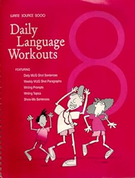 Spiral-bound Daily Language Workouts (Grade 8) Book