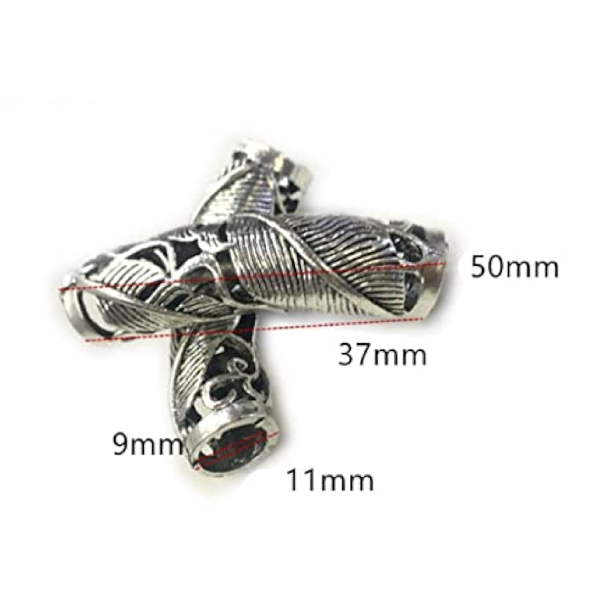 5pcs Alloy Metal Dreadlock Beads Hair Braid Rings