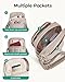 BAGSMART Small Crossbody Bags for Women, Mini Cell Phone Crossbody Purse for Travel, Puffer Women Wallet Handbags with RFID Blocking Card Slots