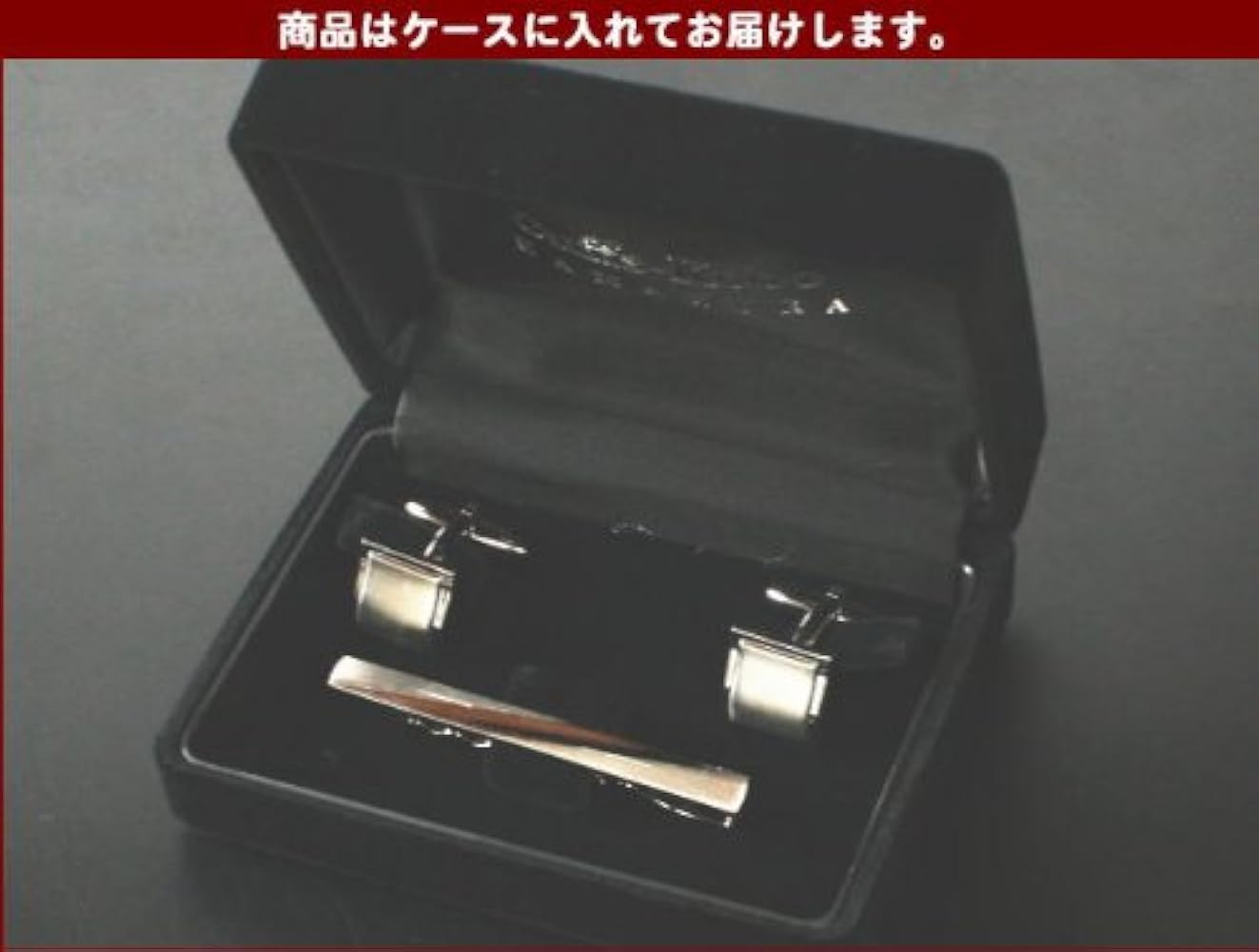 K10 タイピン　カフス　セット タイピンカフスセット 日本製 シルバー系 ビジネス フォーマル