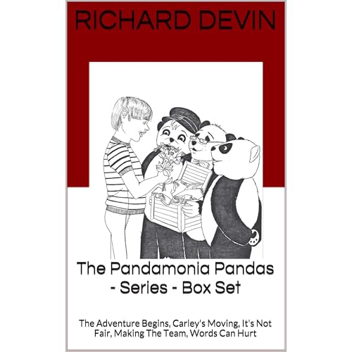 The Pandamonia Pandas - Series - Box Set Audiolibro Por Richard Devin arte de portada