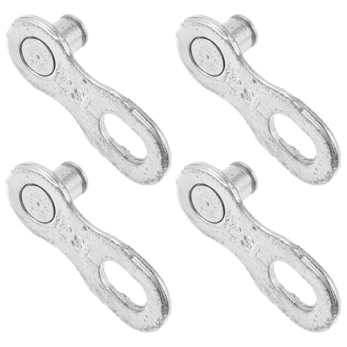 Cabilock - Cabilock 2 paires Maillons Rapides Acier pour Chaîne de Vélo Vitesses Connecteurs Durables pour Chaîne Vtt Adaptateurs Fiables et Faciles à Utiliser Compatibles avec Diverses de Bicyclette