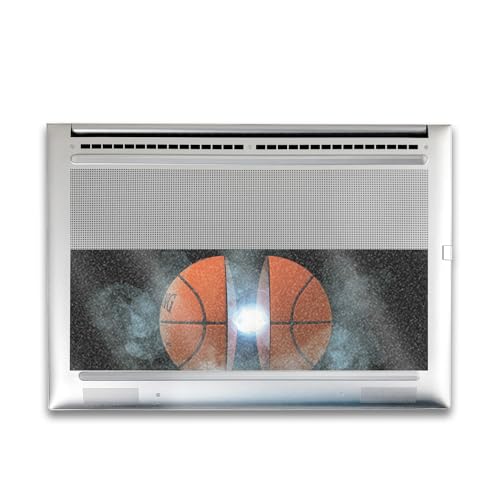 Image of Glossy Glitter Gaming Skin Compatible with HP Envy x360 16 inch (2023) - Basketball Orb - Premium 3M Vinyl Protective Wrap Decal Cover - Easy to Apply | Crafted in The USA by MightySkins